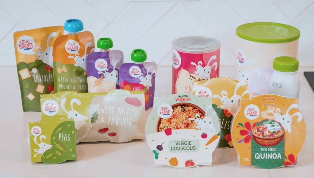 Ensemble des packagings